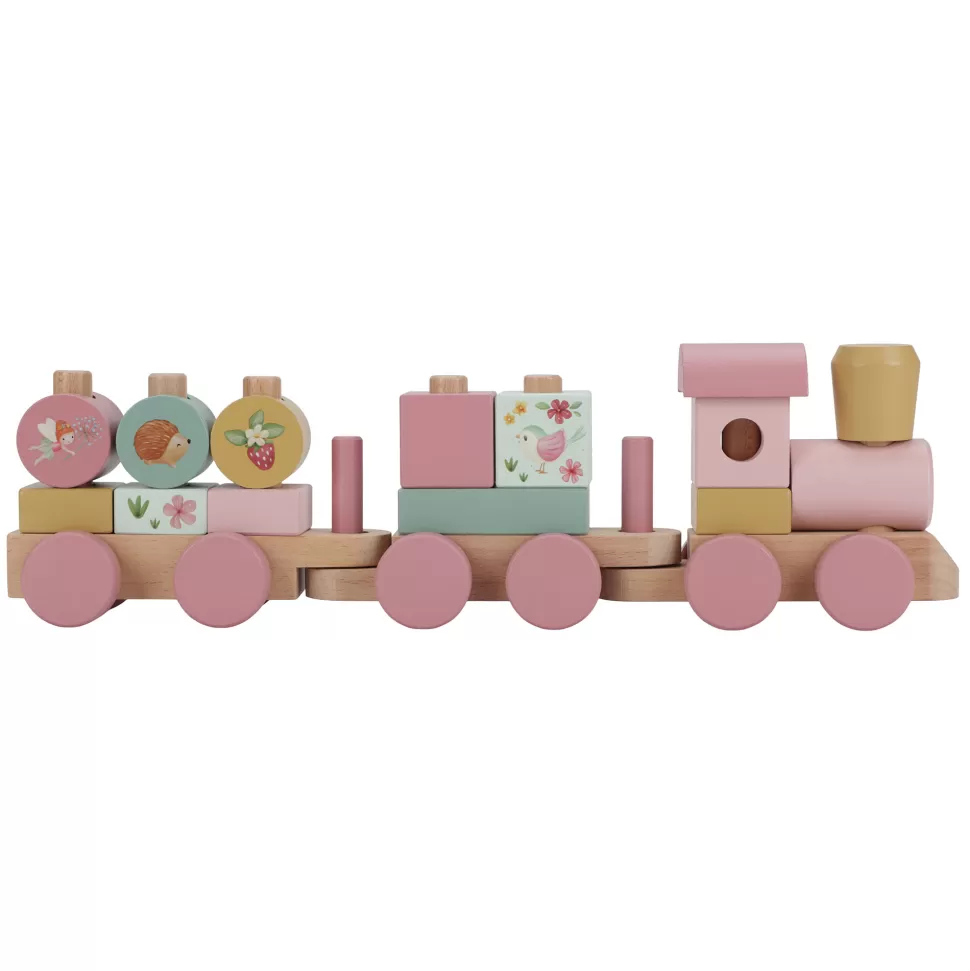 Little Dutch Mes Premiers Jouets>Train à Blocs - Fairy Garden