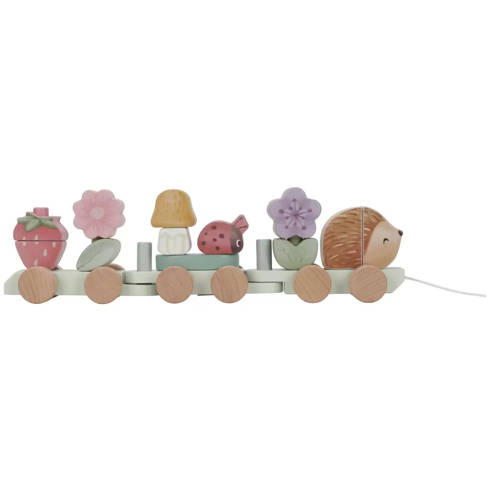 Little Dutch Mes Premiers Jouets>Train à Blocs Hérisson - Fairy Garden
