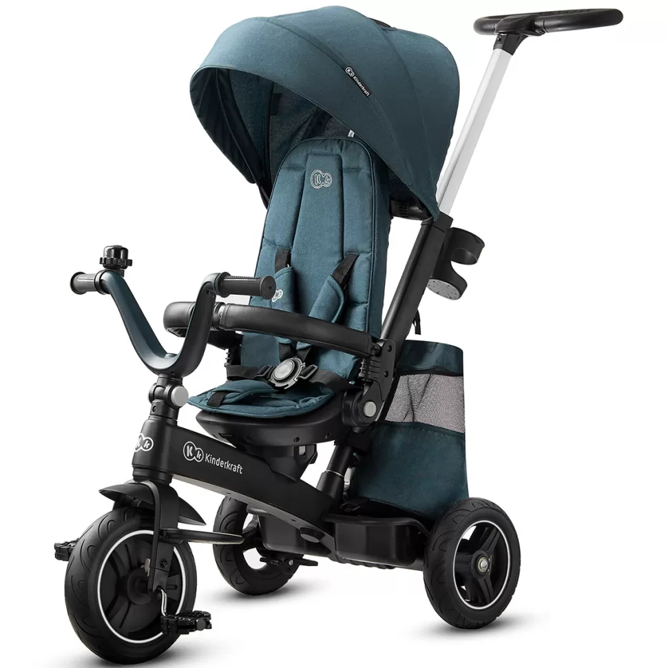 Kinderkraft Trotteur & Porteur>Tricycle EASYTWIST - Midnight Green