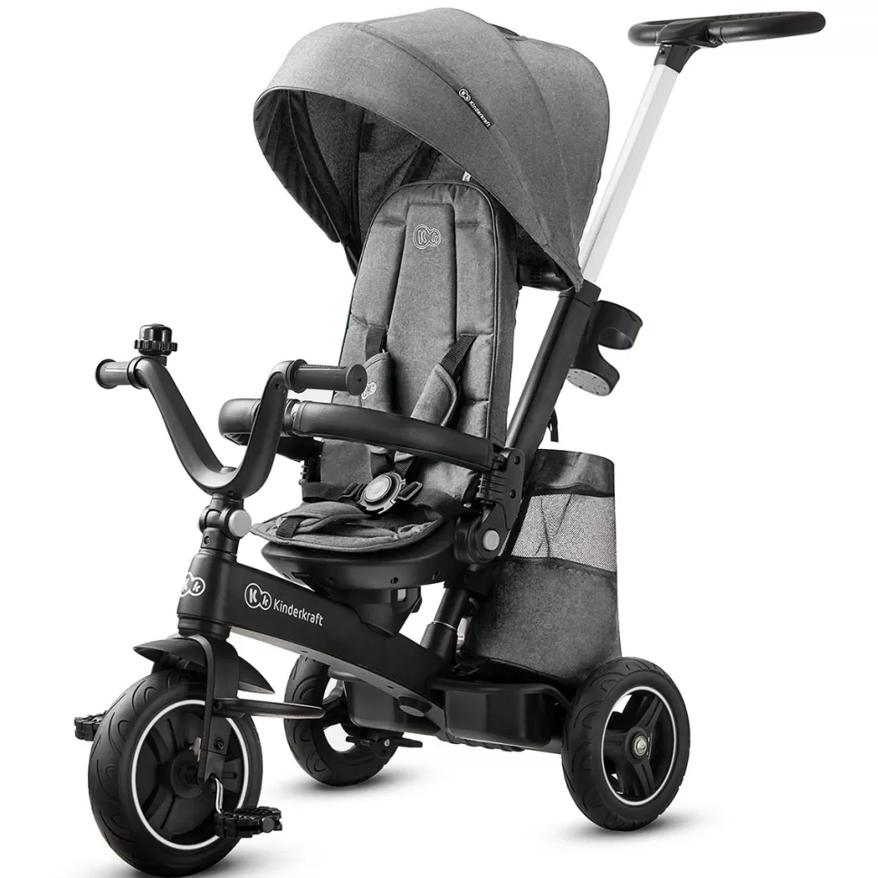 Kinderkraft Trotteur & Porteur>Tricycle EASYTWIST - Platinum Grey