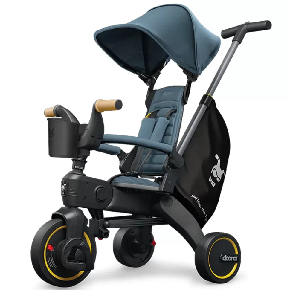 Doona Trotteur & Porteur>Tricycle Evolutif Compact Liki Trike S5 - Ocean Blue