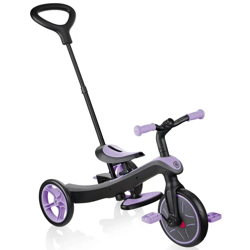 Globber Trotteur & Porteur>Tricycle Evolutif Trike Explorer 4-en-1 - Iris