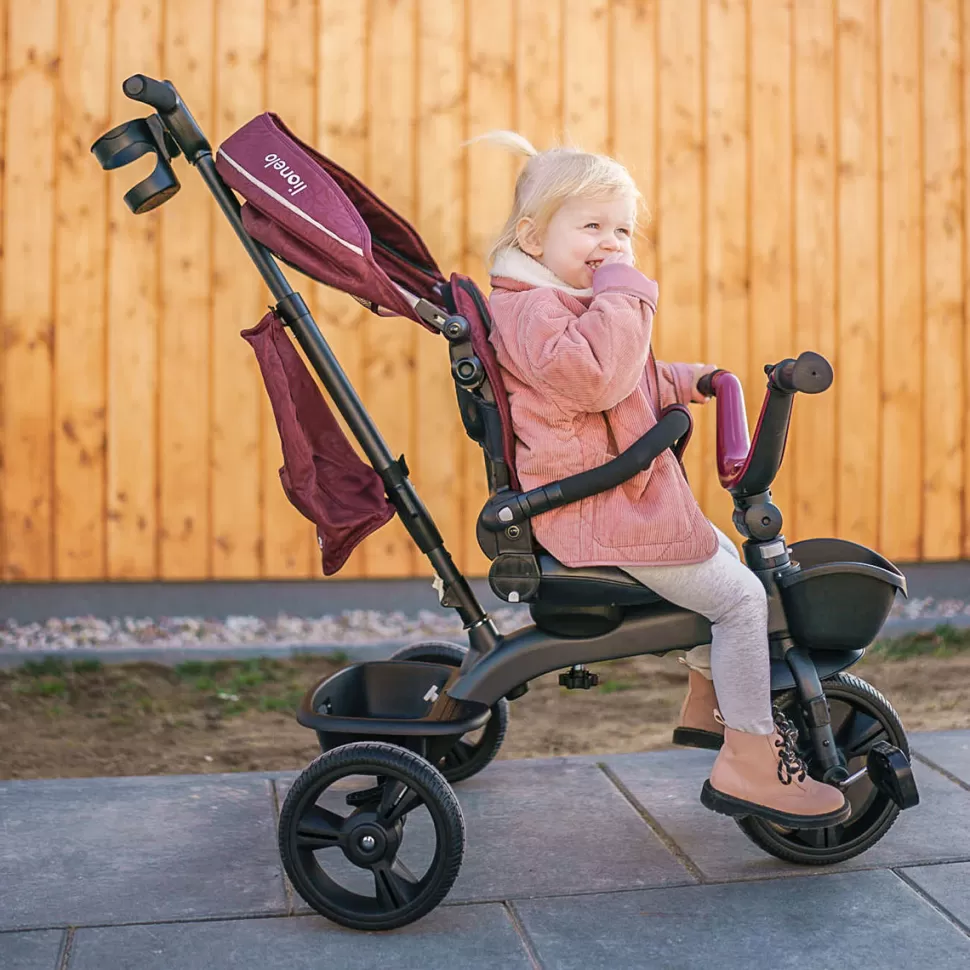 Lionelo Trotteur & Porteur>Tricycle Kori - Red Burgundy