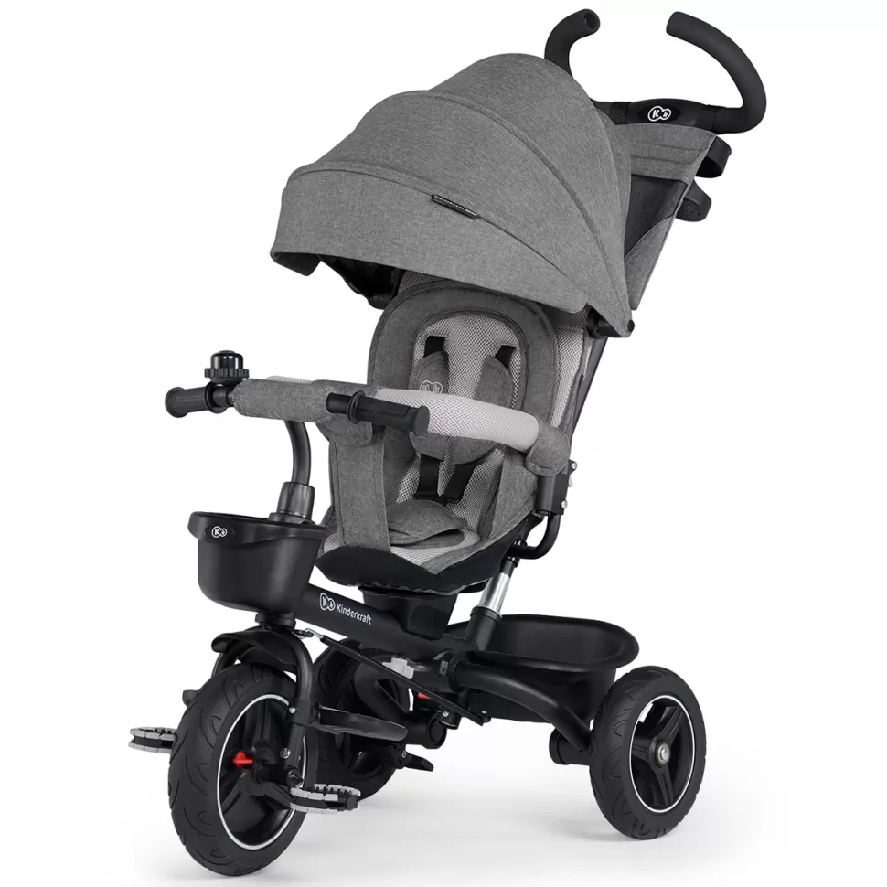 Kinderkraft Trotteur & Porteur>Tricycle SPINSTEP - Platinum Grey