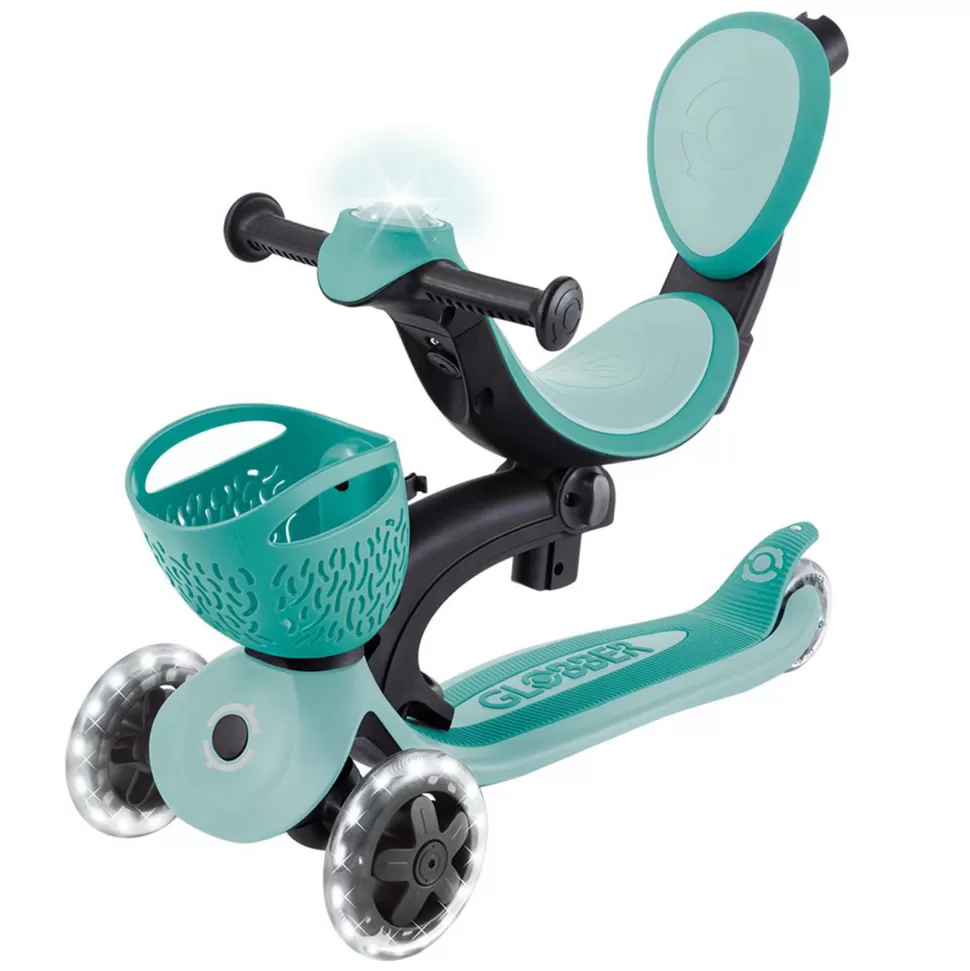 Globber Trotteur & Porteur>Trottinette Evolutive Go Up Baby 360 Lights - Menthe
