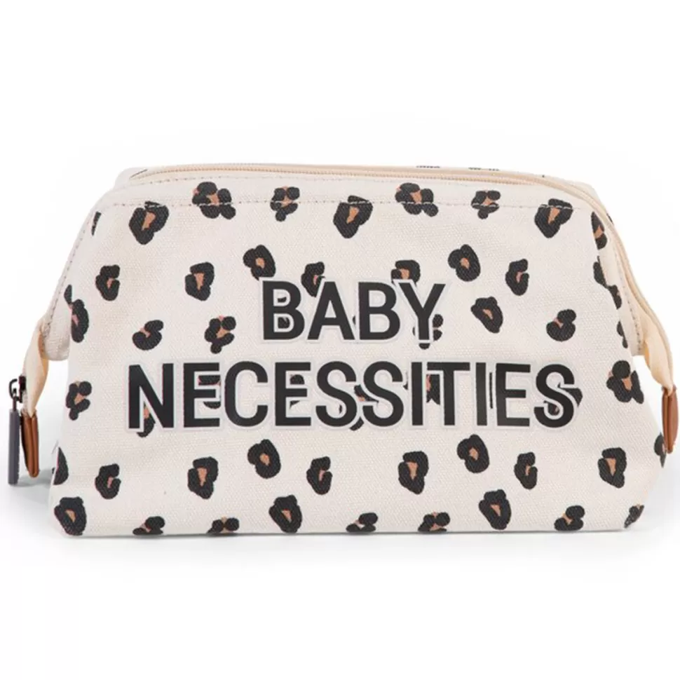 Childhome Textile>Trousse de Toilette Baby Necessities Canvas - Leopard