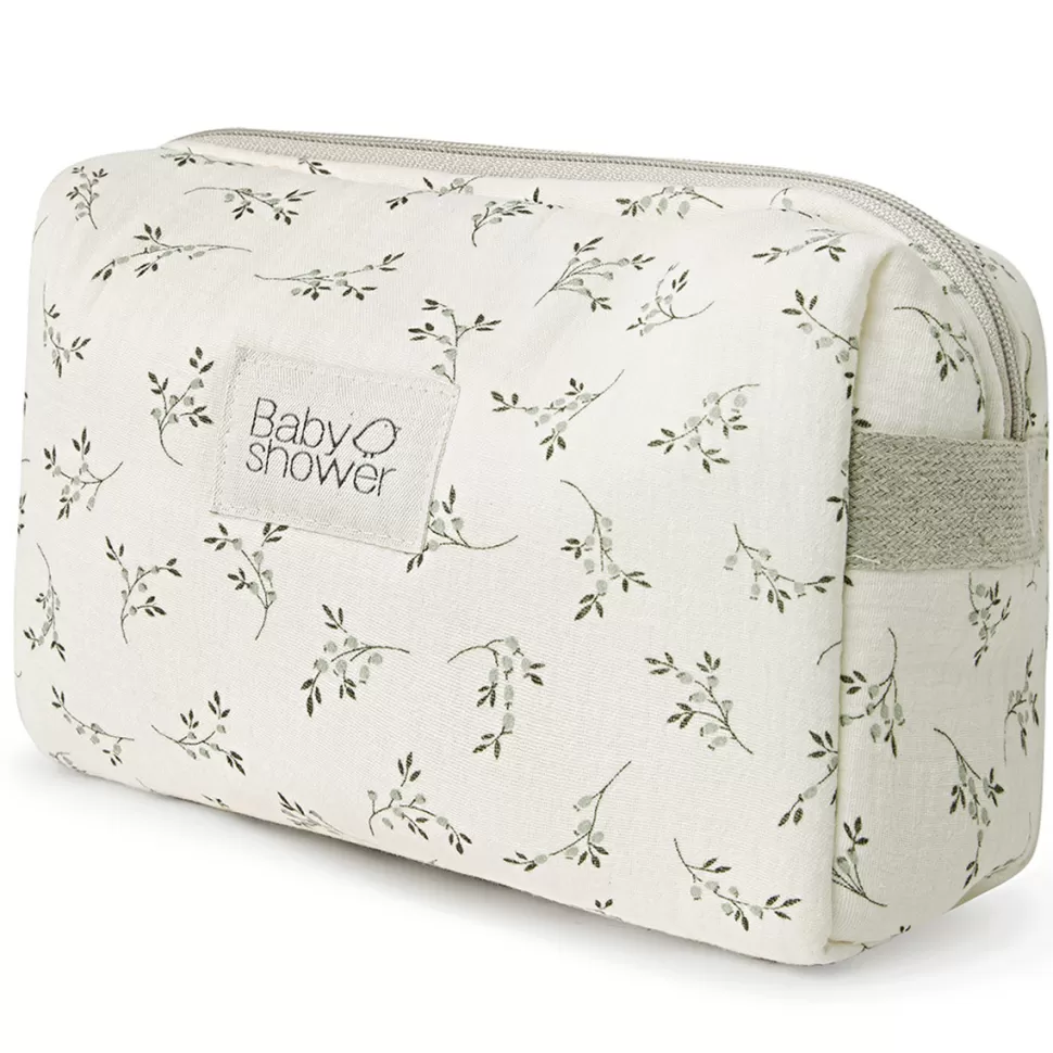 Babyshower Textile>Trousse de Toilette Camila - Olive Bloom