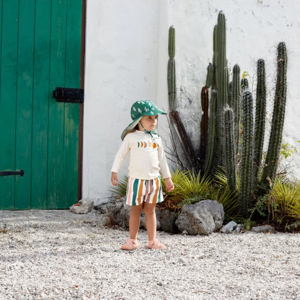 LÄSSIG Accessoires Bébé>T-shirt Anti-UV Manches Longues Desert Aventure Lune Nature - 3/6 Mois