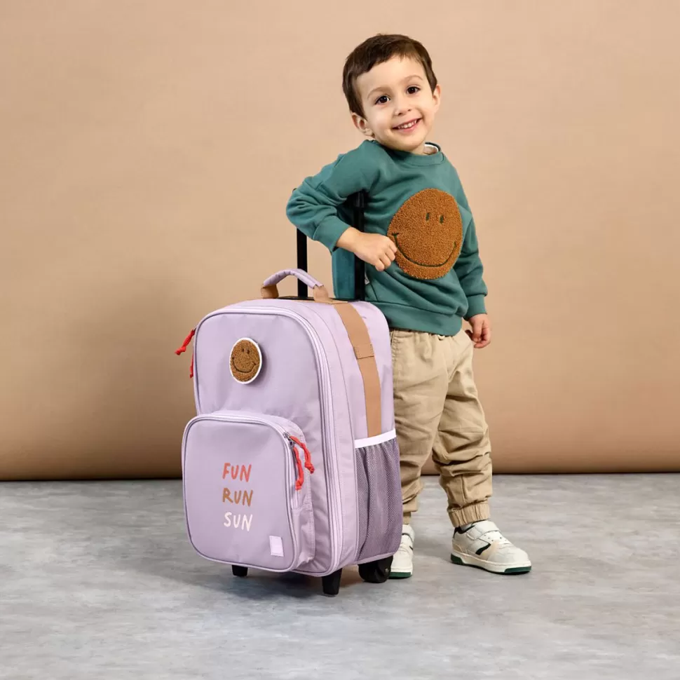Enfant LÄSSIG Bagagerie Enfant>Valise Little Gang - Lilas