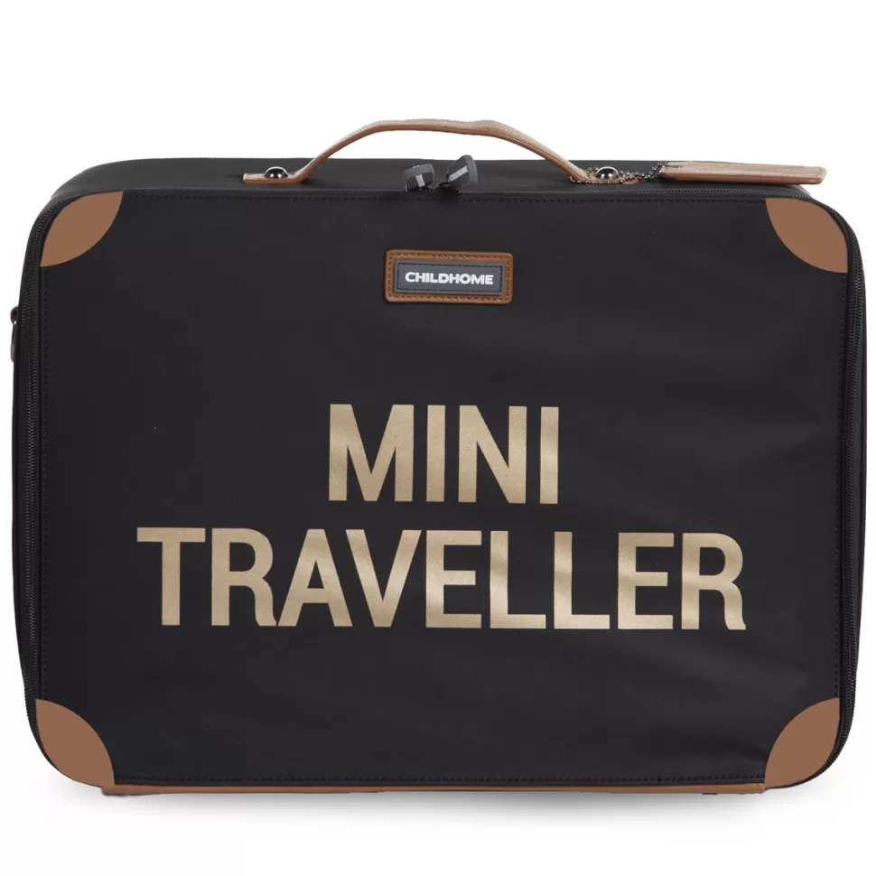 Enfant Childhome Bagagerie Enfant>Valise Mini Traveller - Noir et Or
