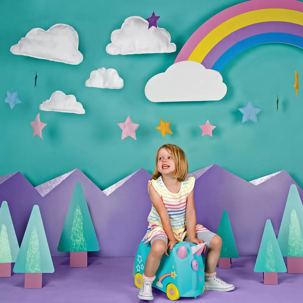 Enfant Trunki Bagagerie Enfant>Valise Ride-on - Licorne Una