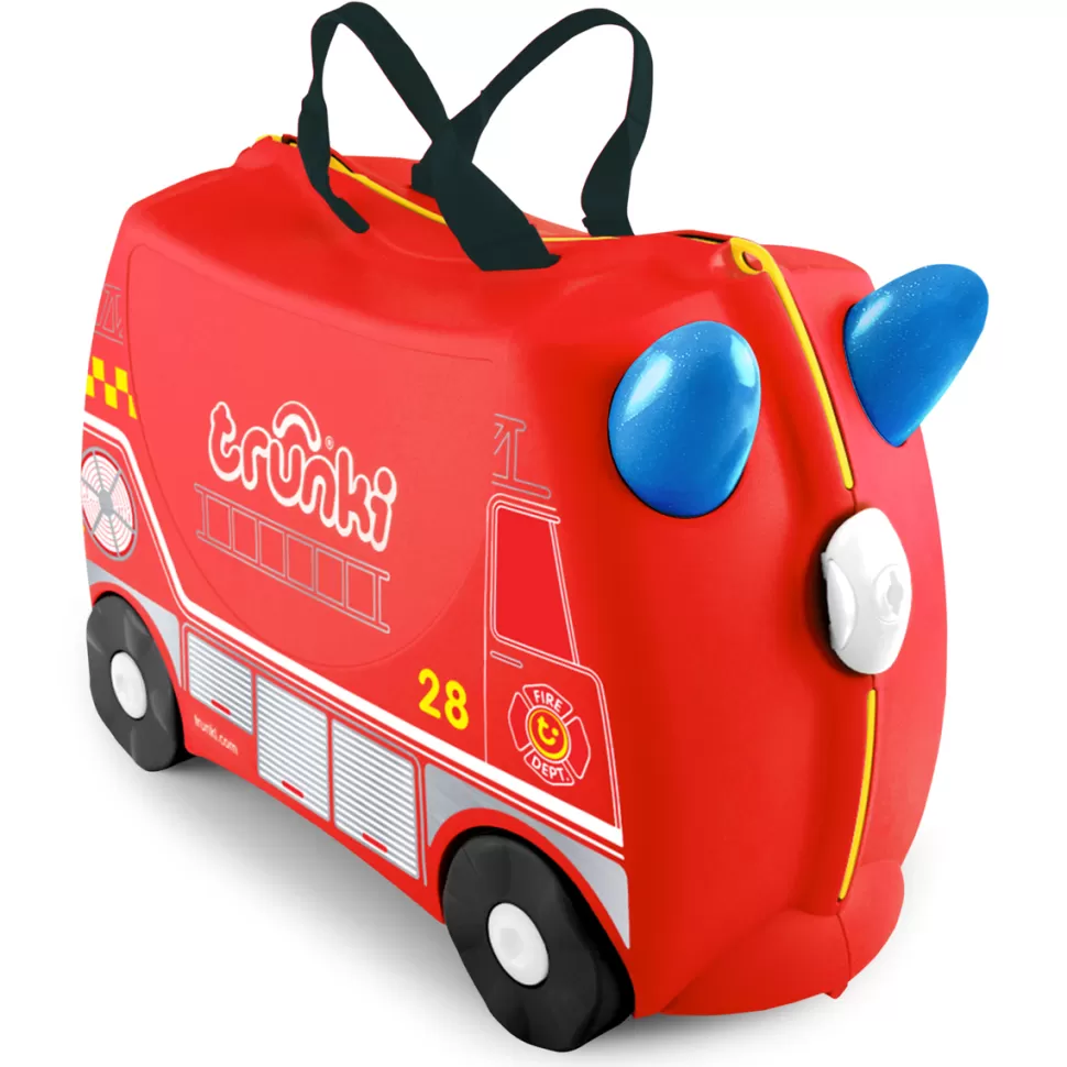 Enfant Trunki Bagagerie Enfant>Valise Ride-on - Pompier Frank