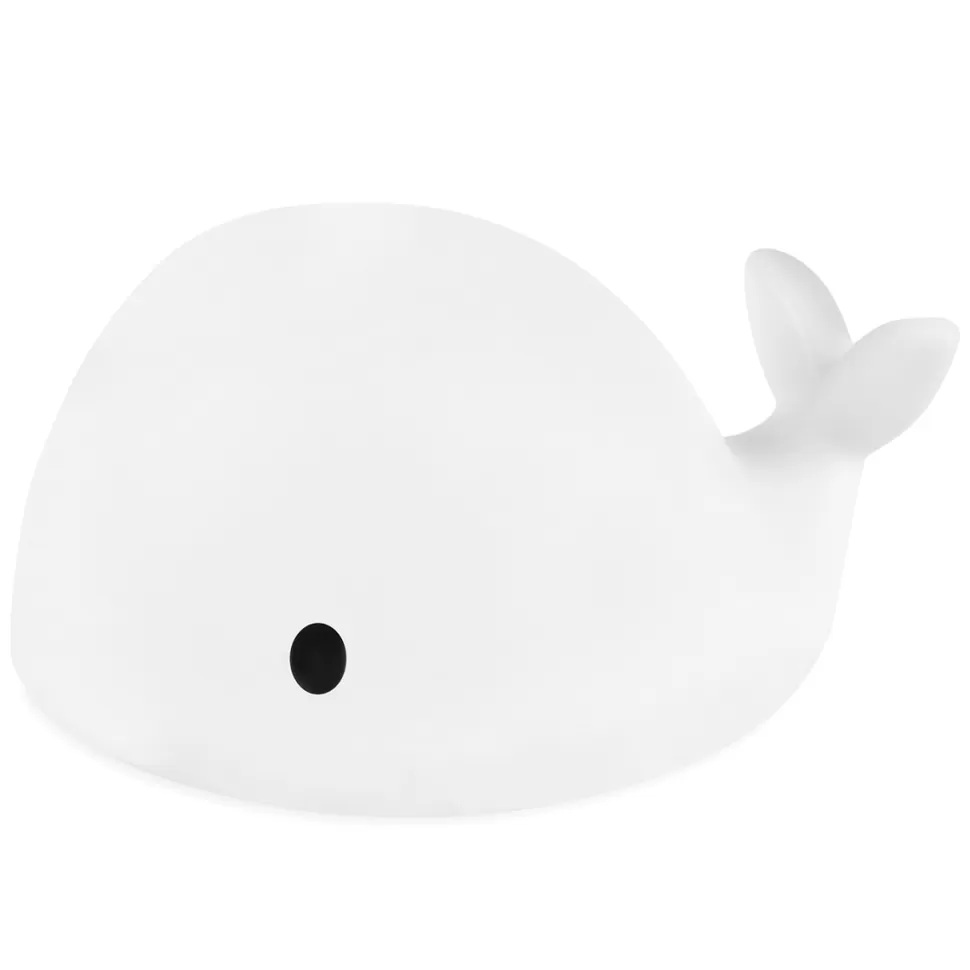 Flow Veilleuse & Luminaire>Veilleuse Baleine Moby - Blanc