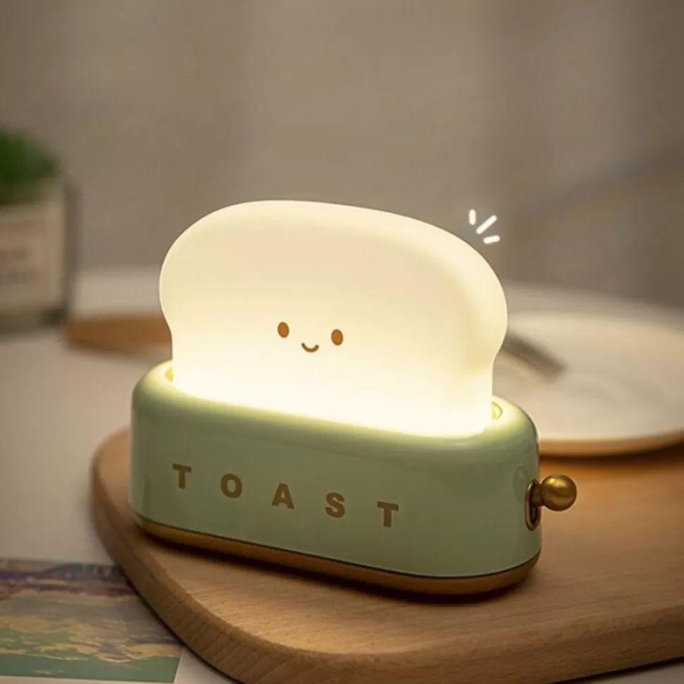 mary's Veilleuse & Luminaire>Veilleuse LED - Toaster Vert