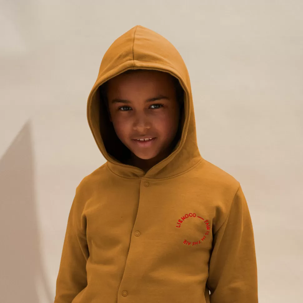 Liewood Haut Bébé>Veste à Capuche Idunn Golden Caramel - 2 Ans