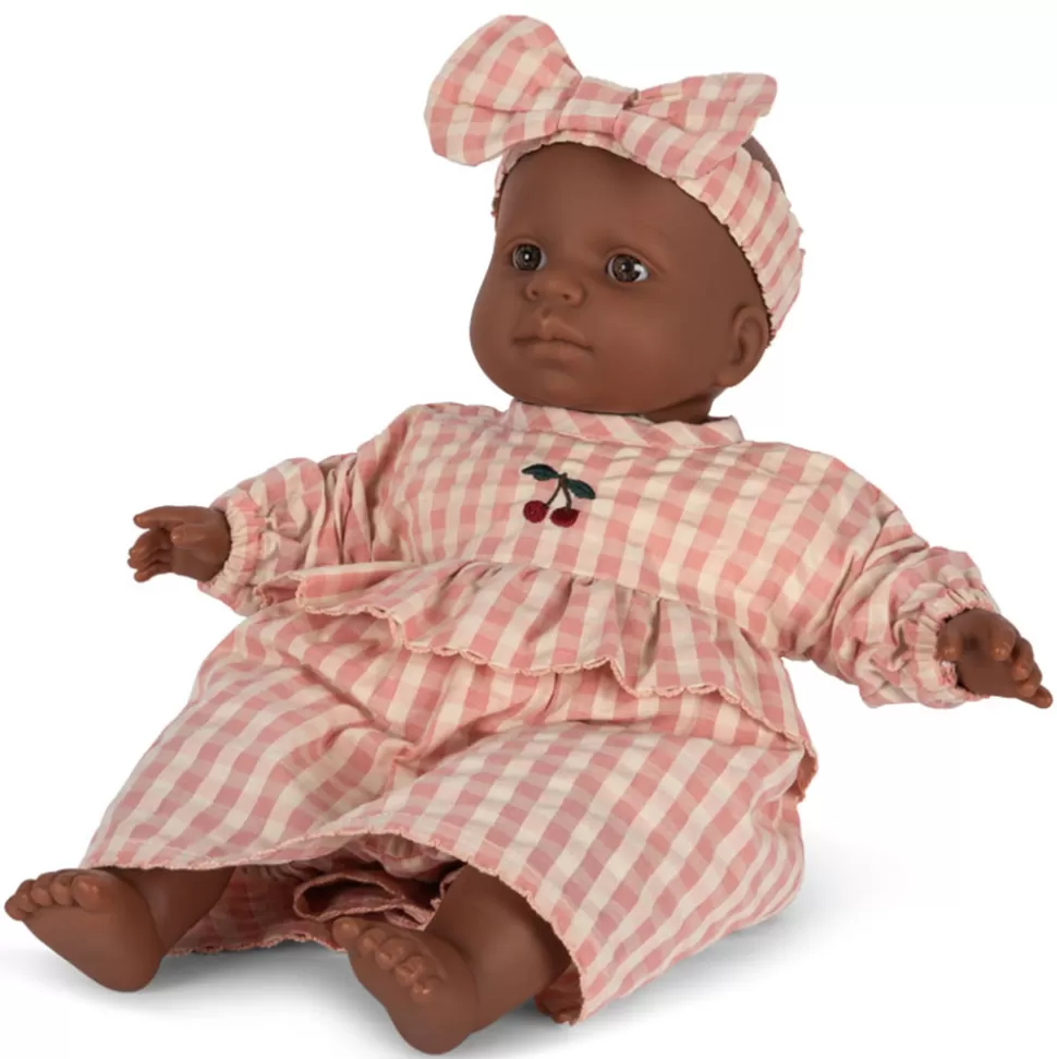 Konges Sløjd Mes Premiers Jouets>Vêtements pour Poupée - Powder Pink Check