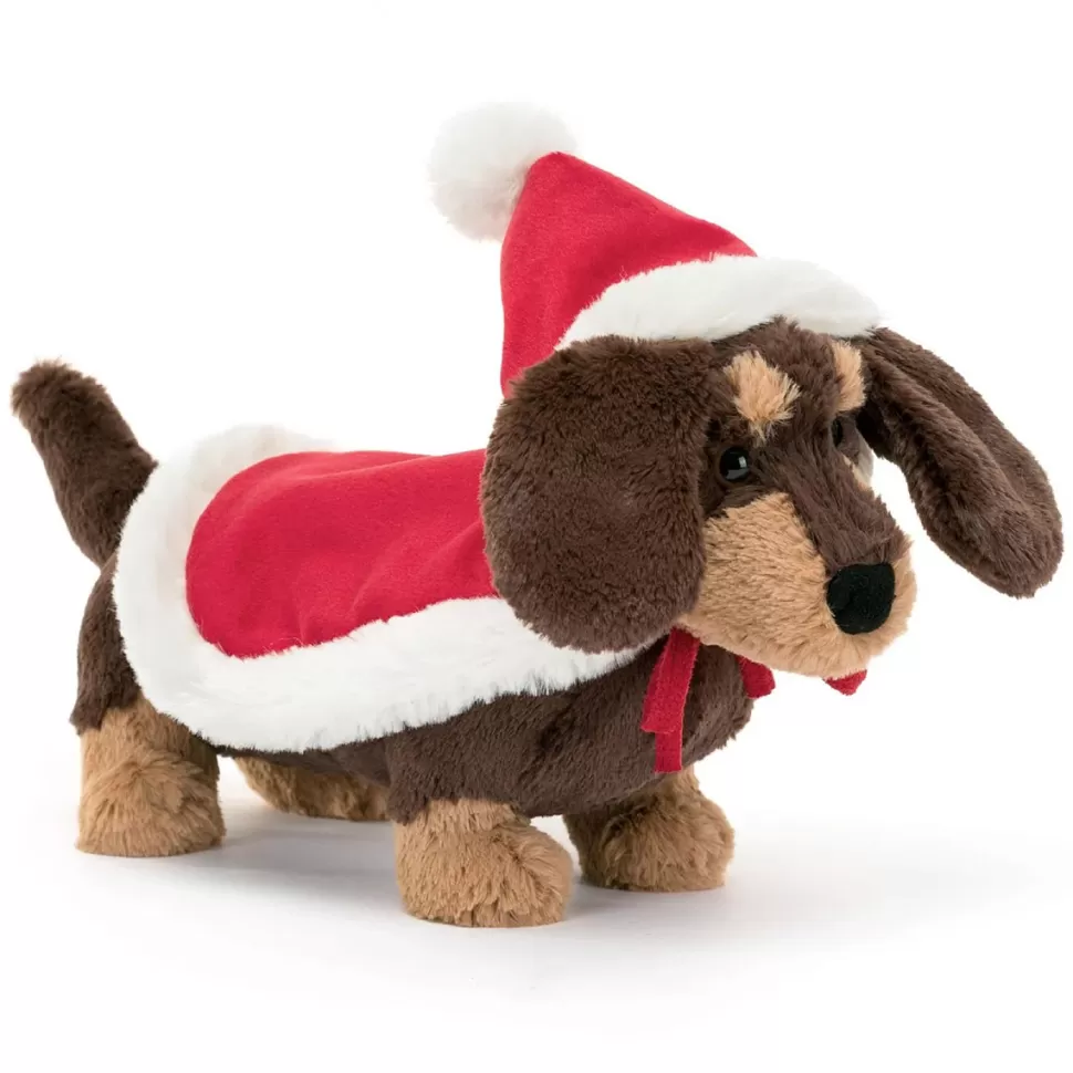 Jellycat Peluche>Winter Warmer Otto Sausage Dog